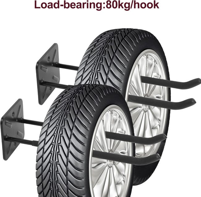 HÄSTVISKARE Portaoggetti Da Parete Con Ganci, Rovere, 42x15x11 Cm - Svizzera - Foto 6