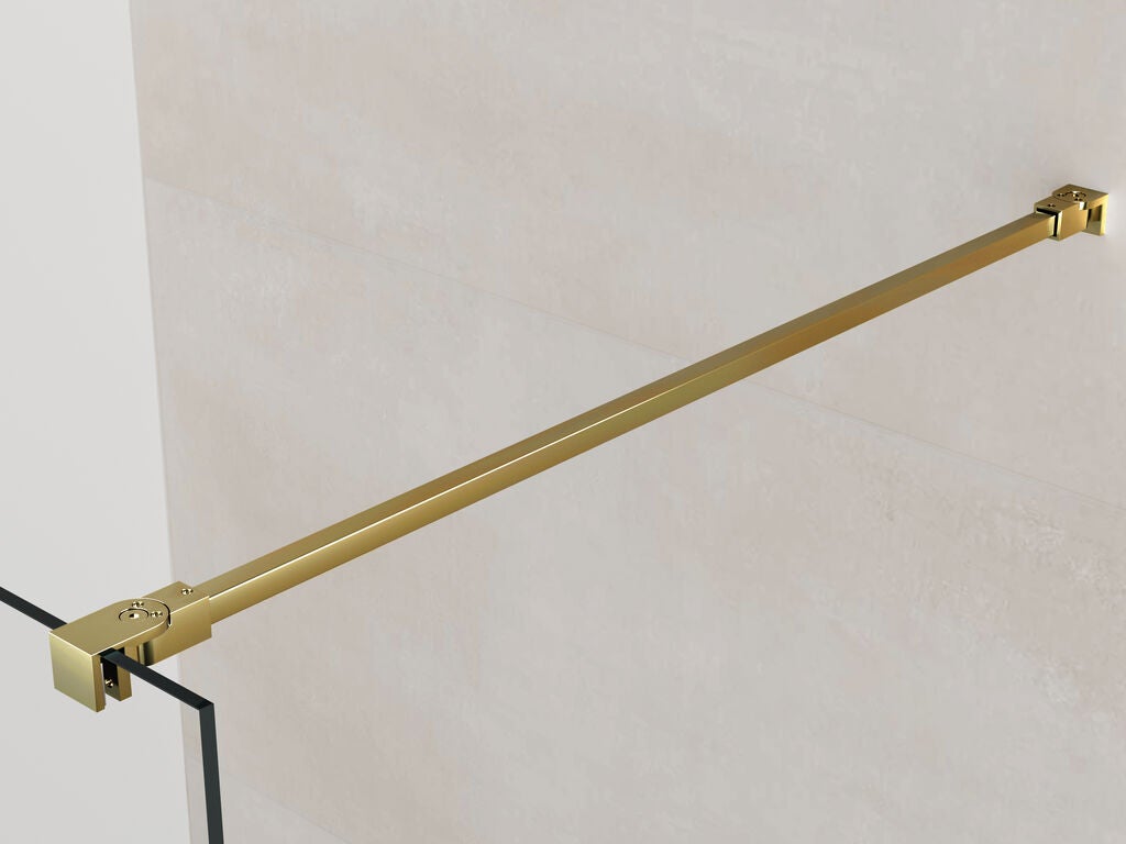 Parete fissa per doccia SCREEN Oro Decorato 96,5-98 cm (Include braccio di supporto) - 3