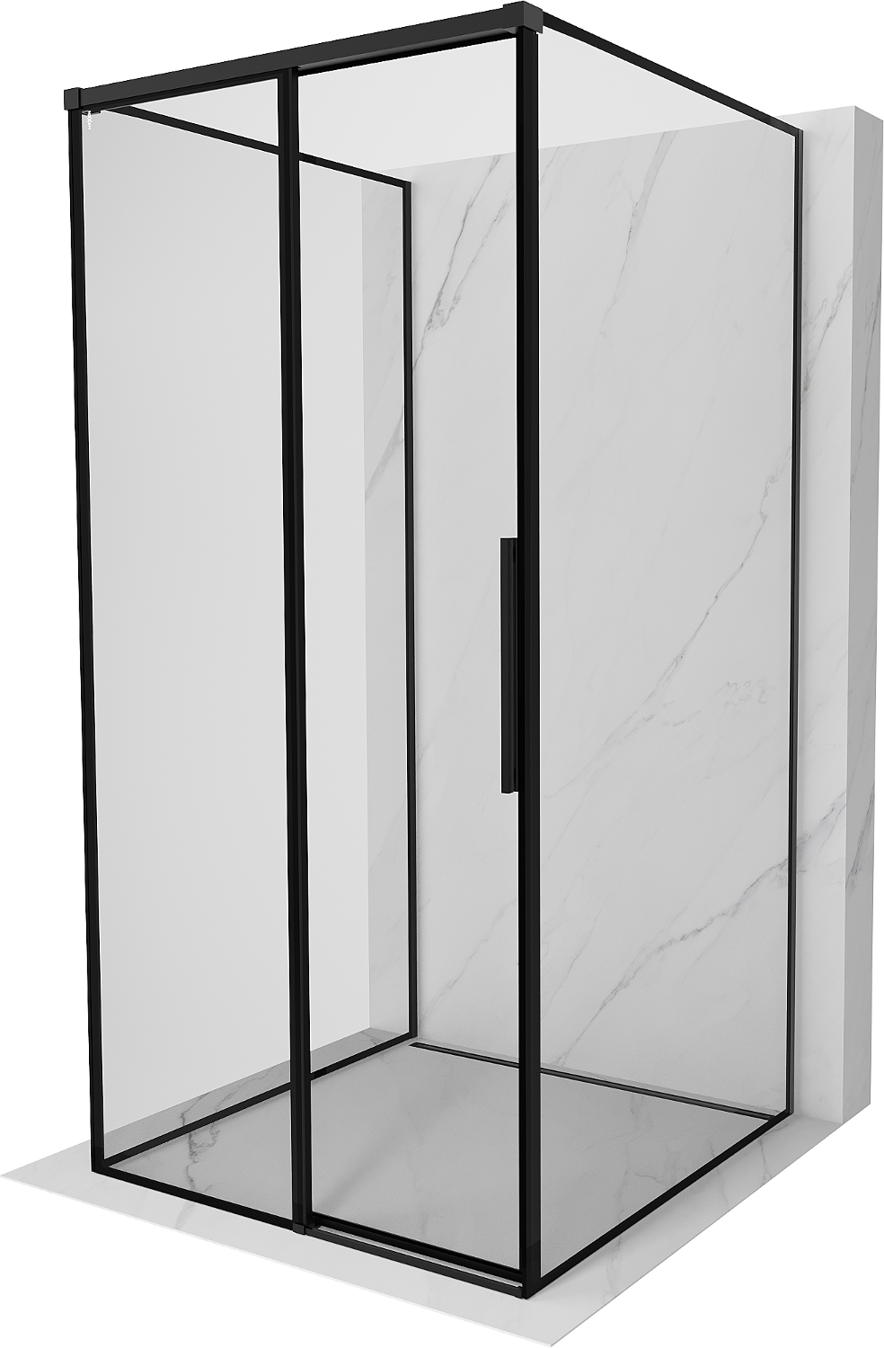 Cabine de douche 8PSC15 avec porte coulissante niche Colacril