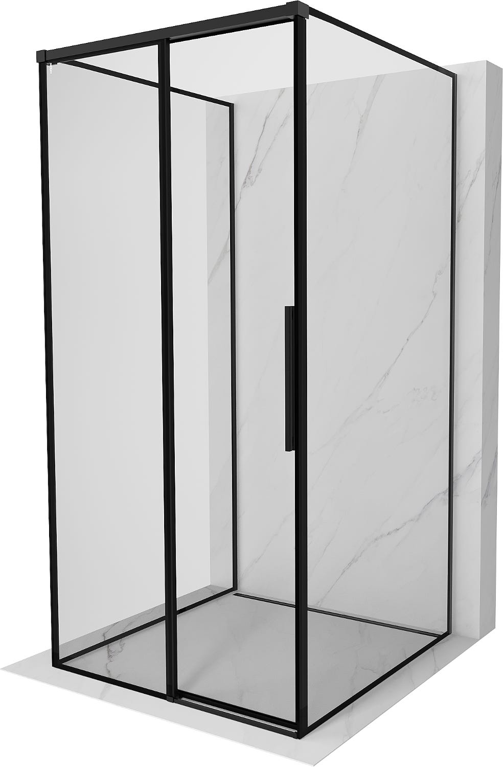 Cabine de douche 8PSC15 avec porte coulissante niche Colacril Cabine de douche 8PSC15 avec porte coulissante niche Colacril