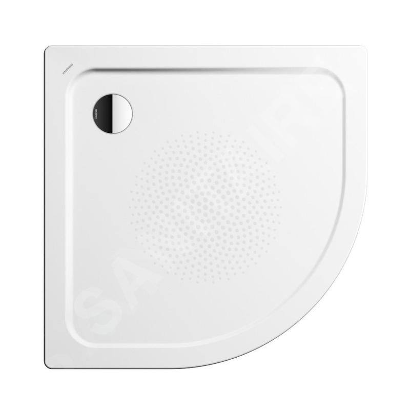 Tapis De Douche Quart De Cercle - Super Absorbant, Antidérapant, Lavable En Machine