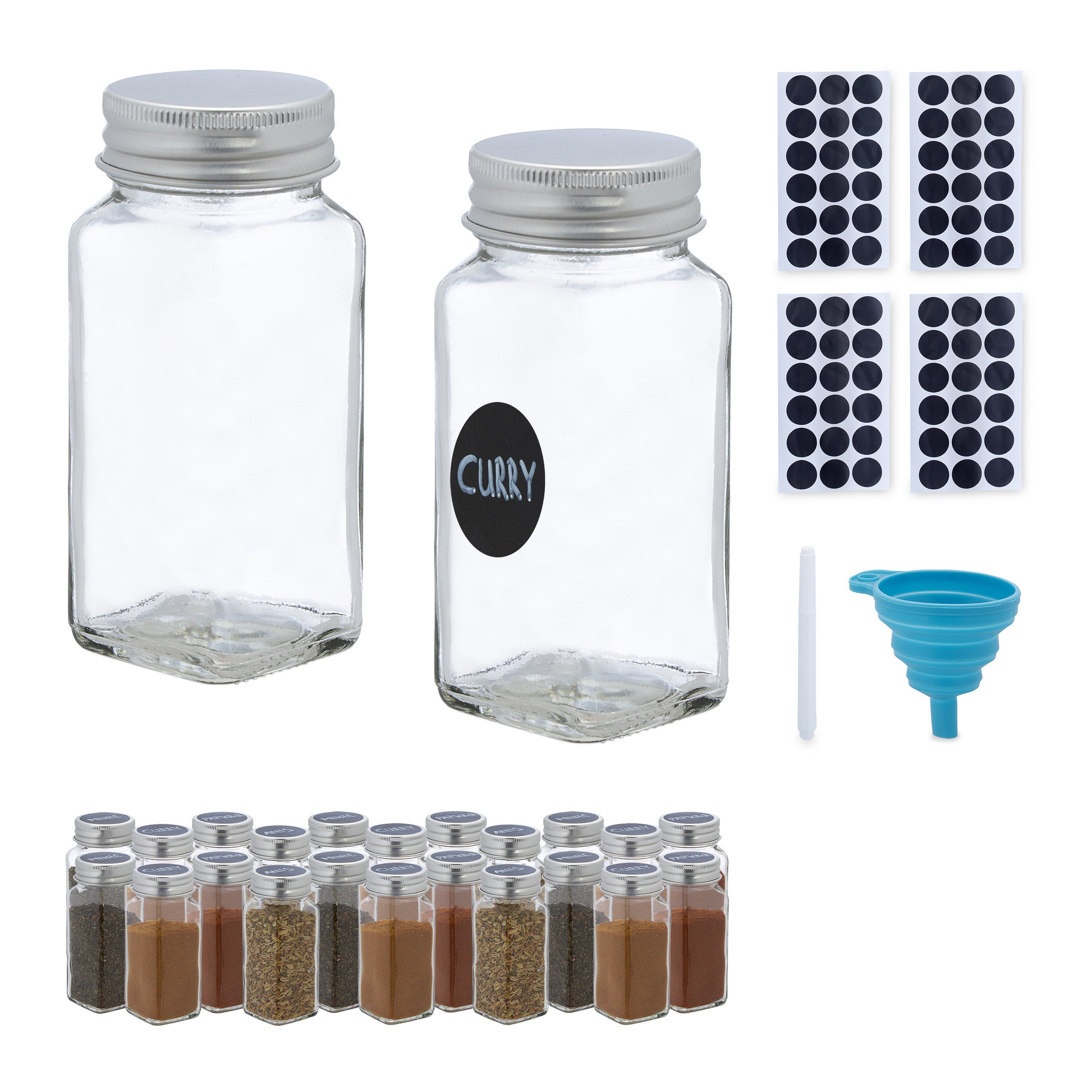 Set di 6 barattoli per spezie Kamenica