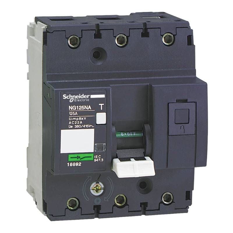 Interrupteur Sectionneur Merlin Gerin NG125NA 4P 125A - Occasion Fonctionnel