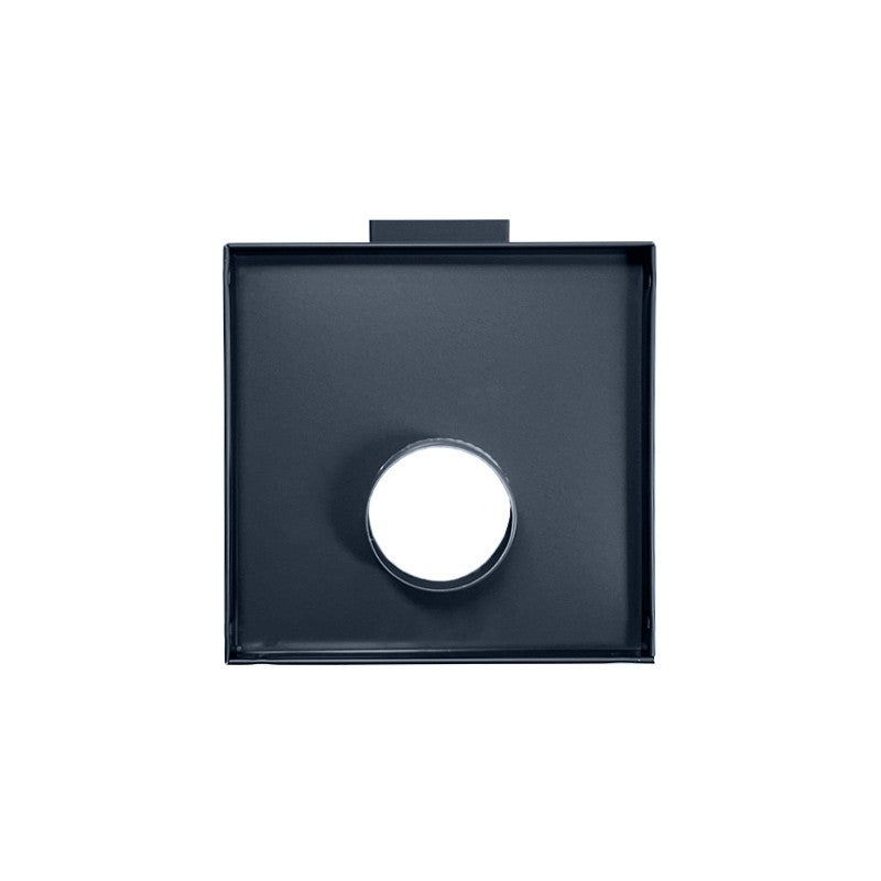 Boite à eau ECO gris anthracite RAL 7016 200 x 200 x 200 mm sortie Ø 70 - Taille Petite ALUHOME - 2