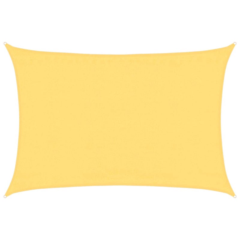 Żagiel przeciwsłoneczny 160 g/m² Beżowy 3,5 x 5 m HDPE