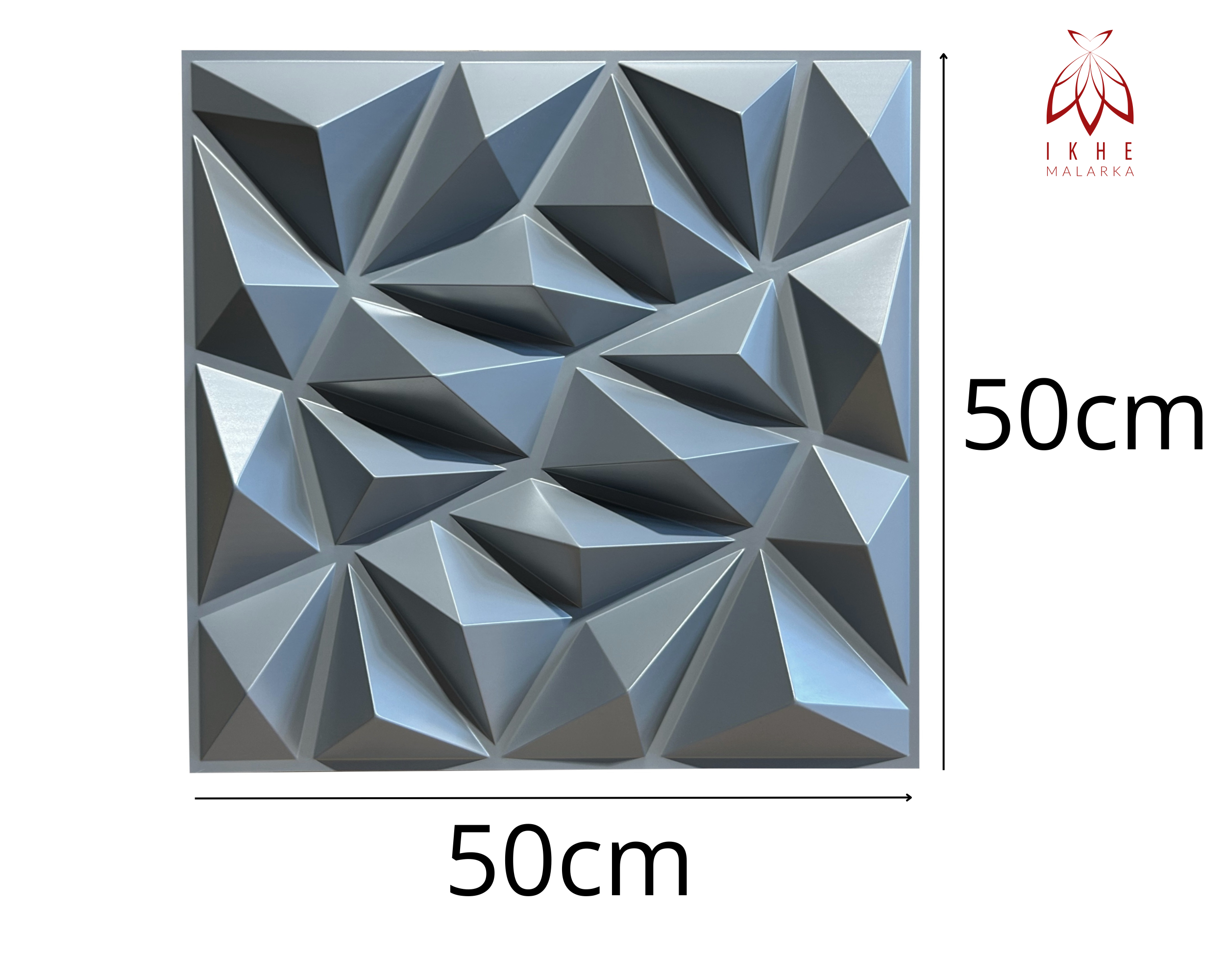 Lot de 12 panneaux muraux 3D en PVC – 3 m² – Effet 