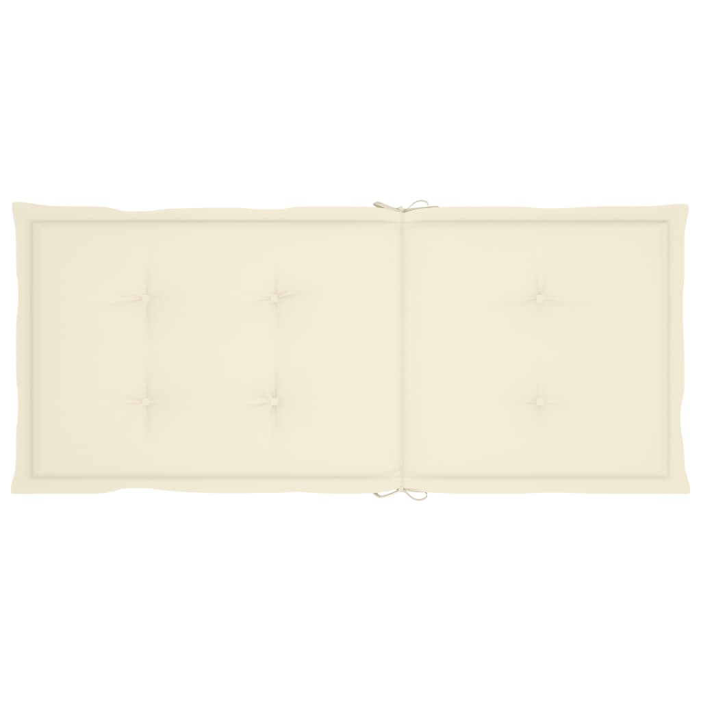 Maison Exclusive - Chaises inclinables de jardin lot de 4 et coussins Bois acacia - 8