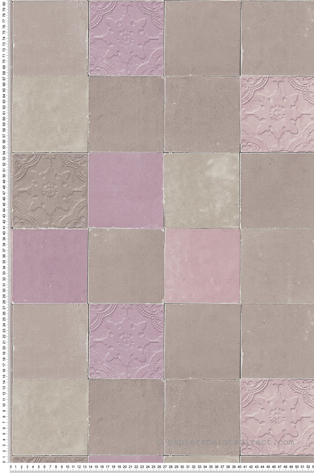 Papel pintado rosa, marrón y dorado estilo retro papel pintado geométrico cuadrados irregulares papel pintado con textura