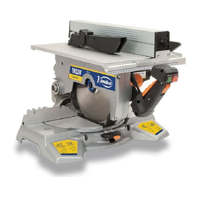Ingletadora abatible Virutex tm33w 1500w disco 300mm 48z