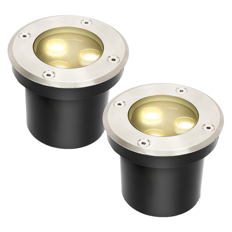 12x 3W lampadaire IP67 lumière LED encastré sol spot sol spot sol - 6