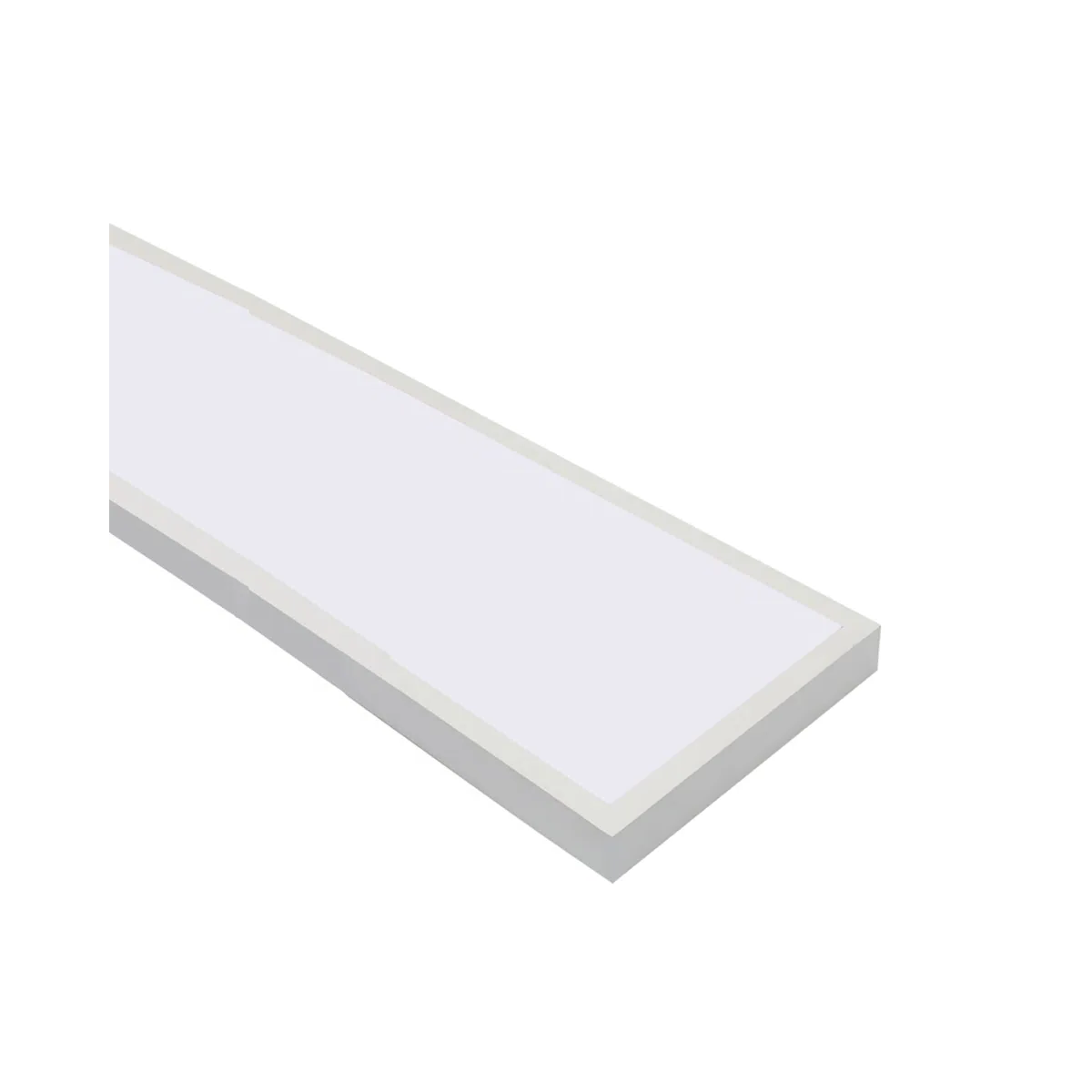 Panel podświetlany LED 120x30 cm, moc 60W 5000Lm, chłodna biel 6000K, biała ramka, sterownik w zestawie