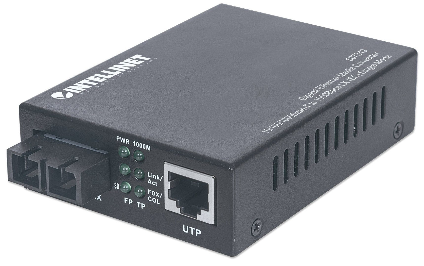 Convertisseur Media Gigabit 10Gtek - RJ45 Vers Fibre SC Monomode - Jusqu'à 20km - Pack Double