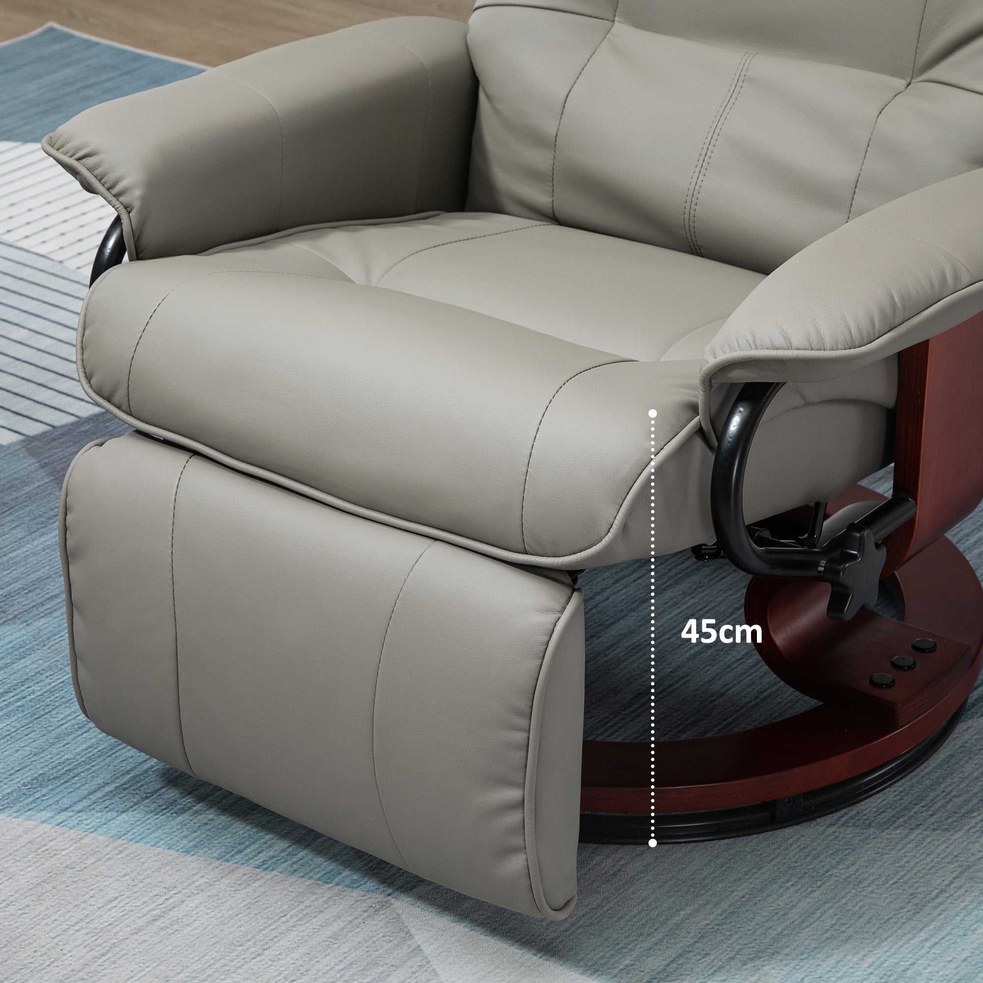 Fauteuil relax Revêtement synthétique HOMCOM - 7