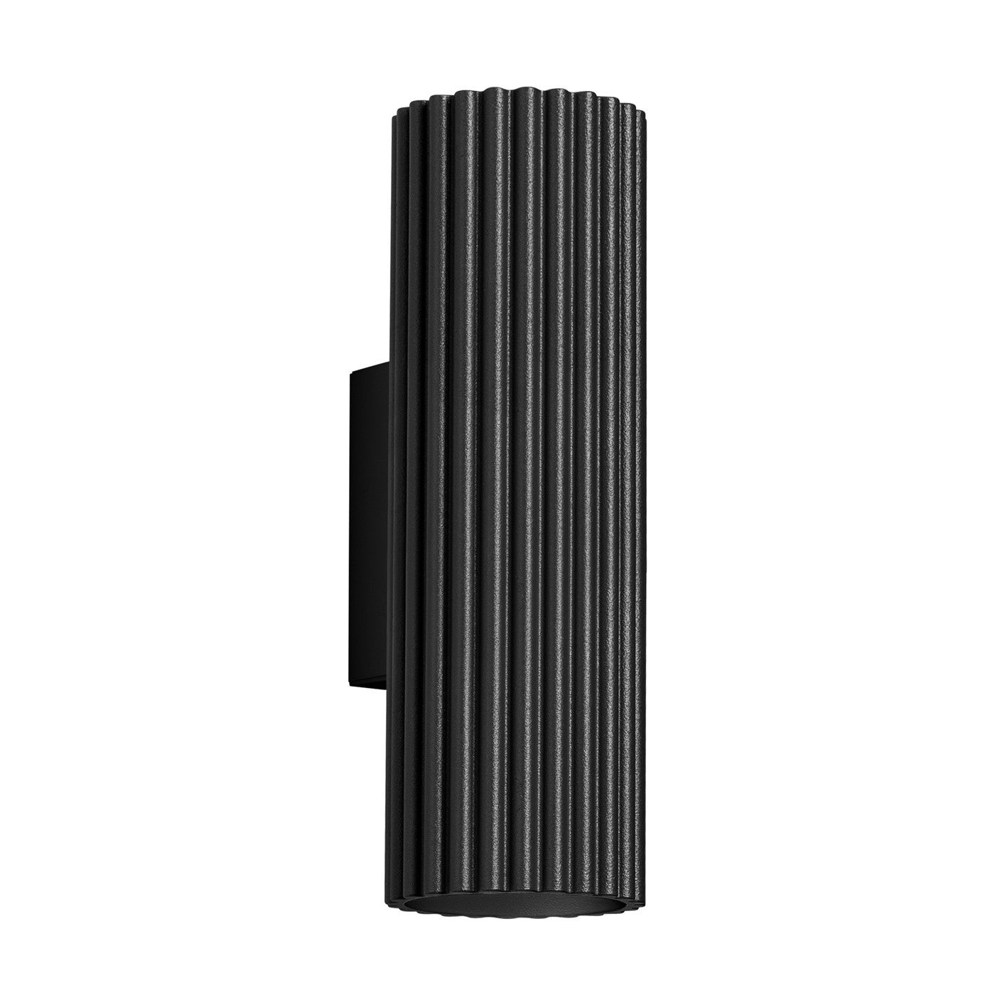 Kinkiet ścienny Karbon czarny 2xGU10x10W góra-dół wym: 20 x 6,5 x 8,5 cm aluminium IP20 Sollux Lighting