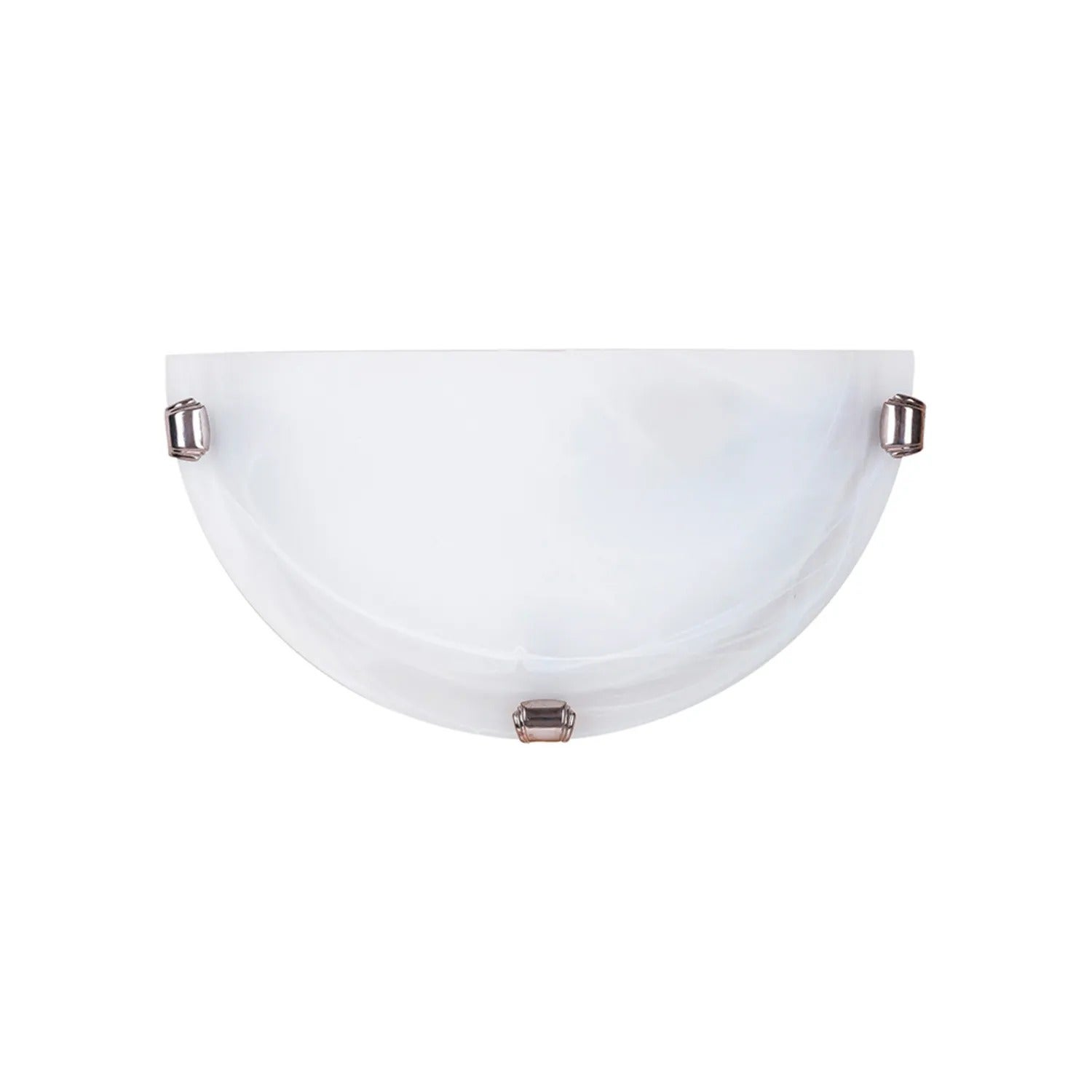 Kinkiet półplafon Alabastro białe szkło alabastrowe 1xE27x60W metal wym:30x30x30cm IP20 Rabalux