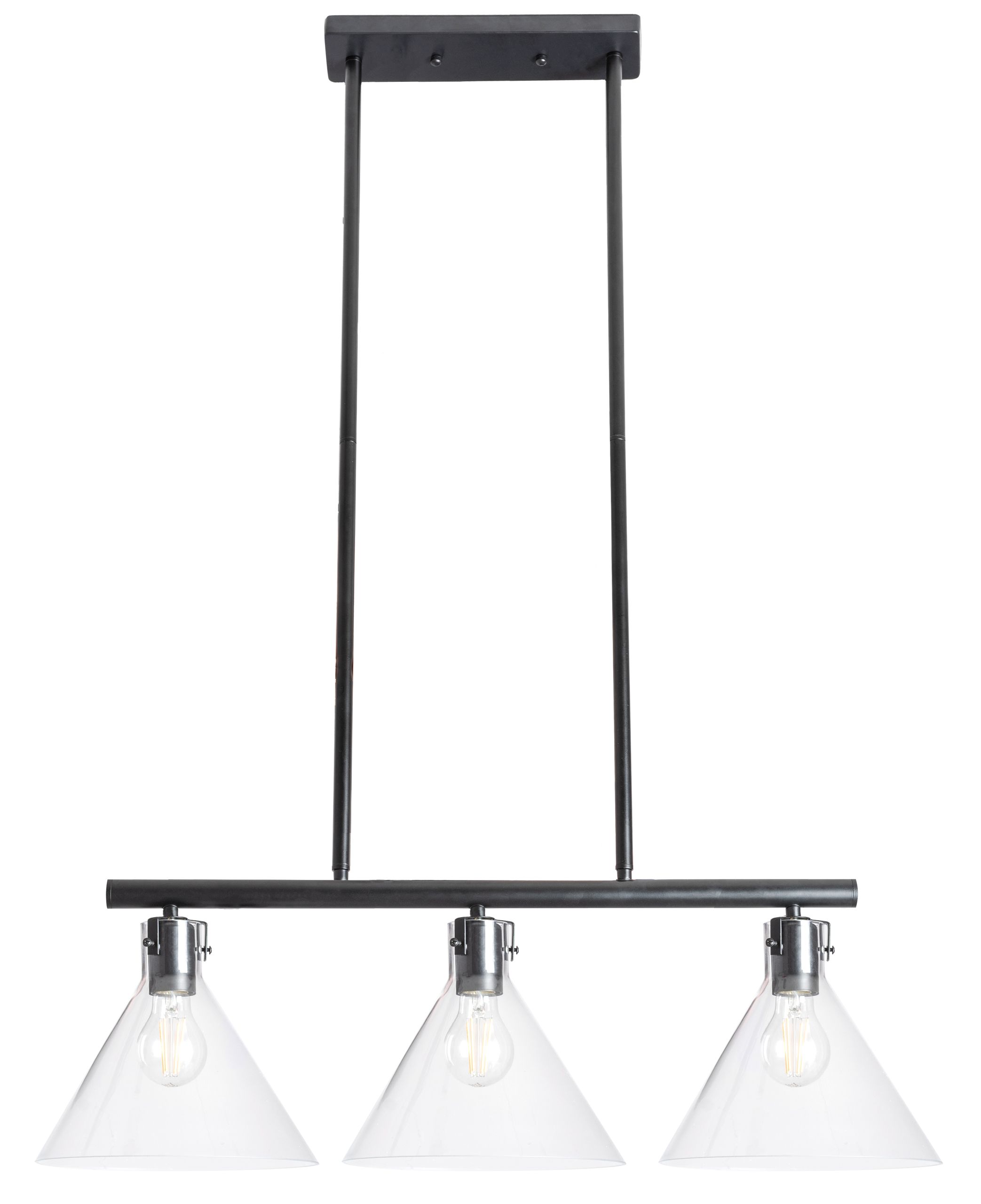 Lampa Sufitowa Toolight App318-3Cp Czarny