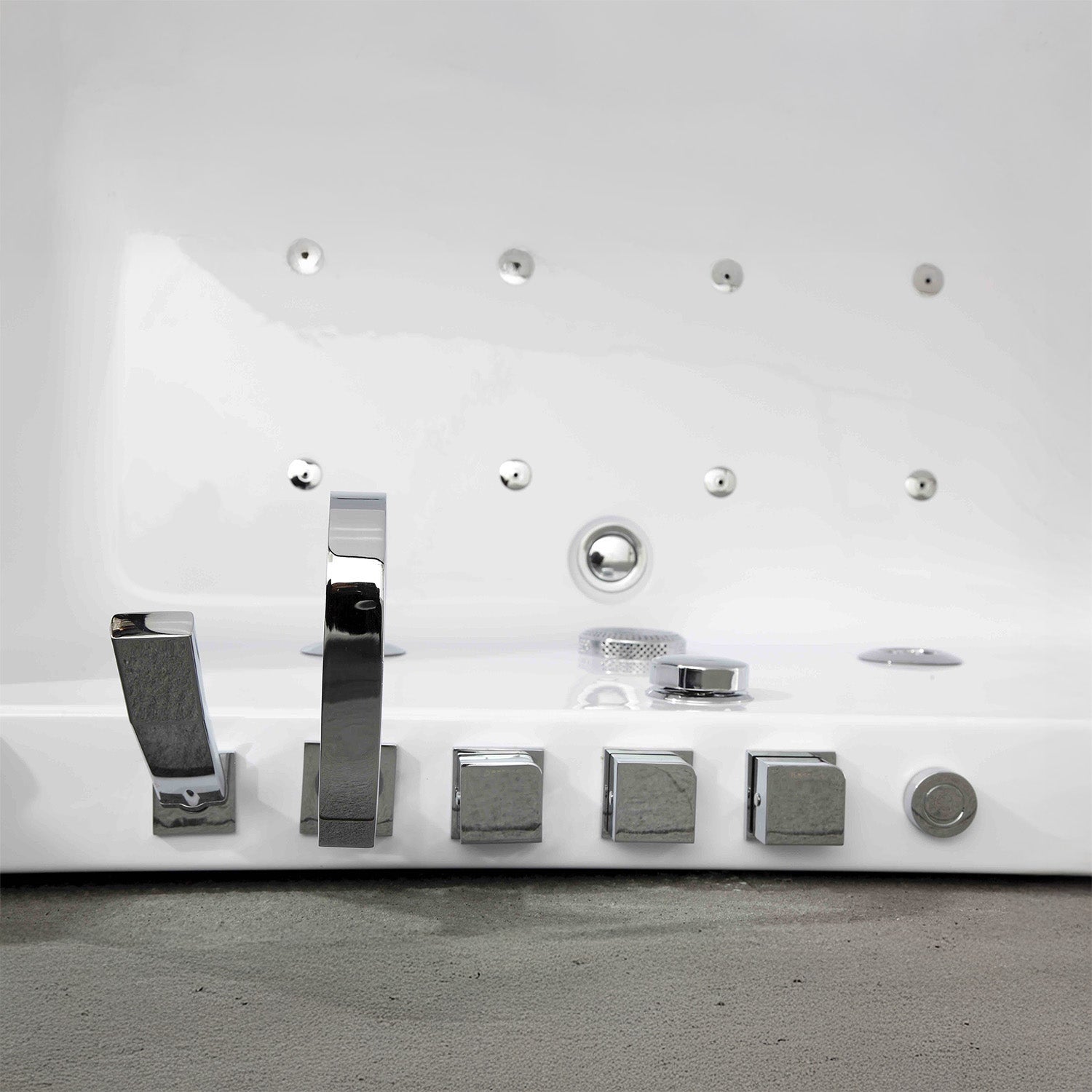 Bañera hidromasaje Tahiti white Jets (Blanco) L170 x l78 x h60 cm, by SPALINA - 8