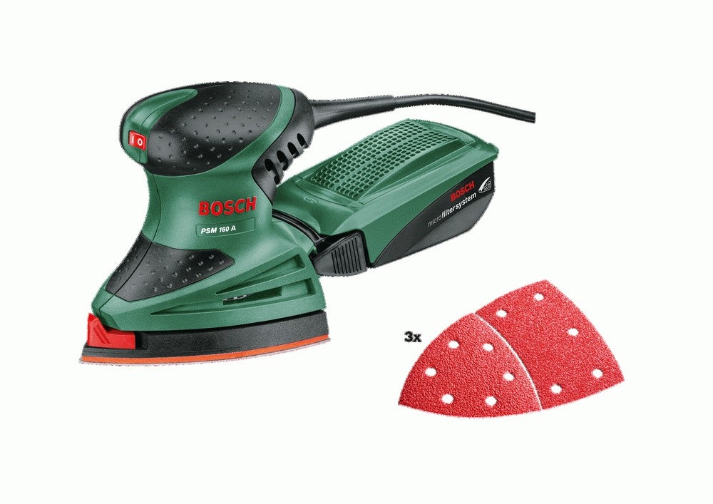 Szlifierka wielofunkcyjna Bosch PSM 160 A 160 W prędkość 24000 obr/min - 6