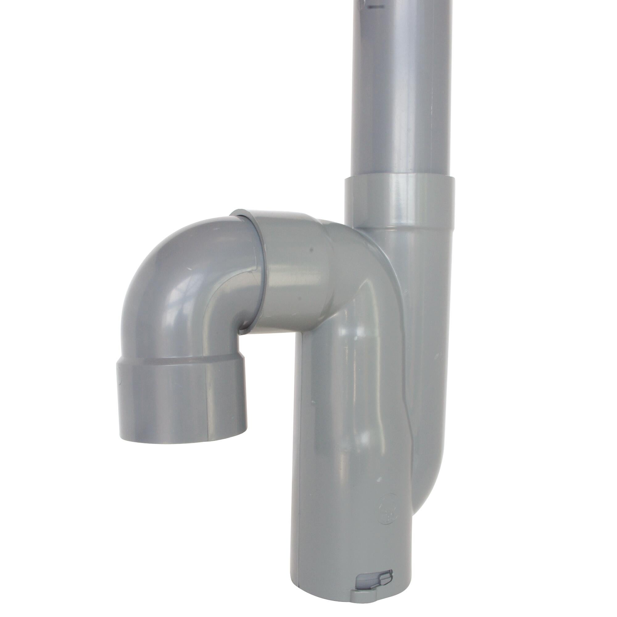Siphon universel d'évacuation de machine à laver sortie verticale - 4