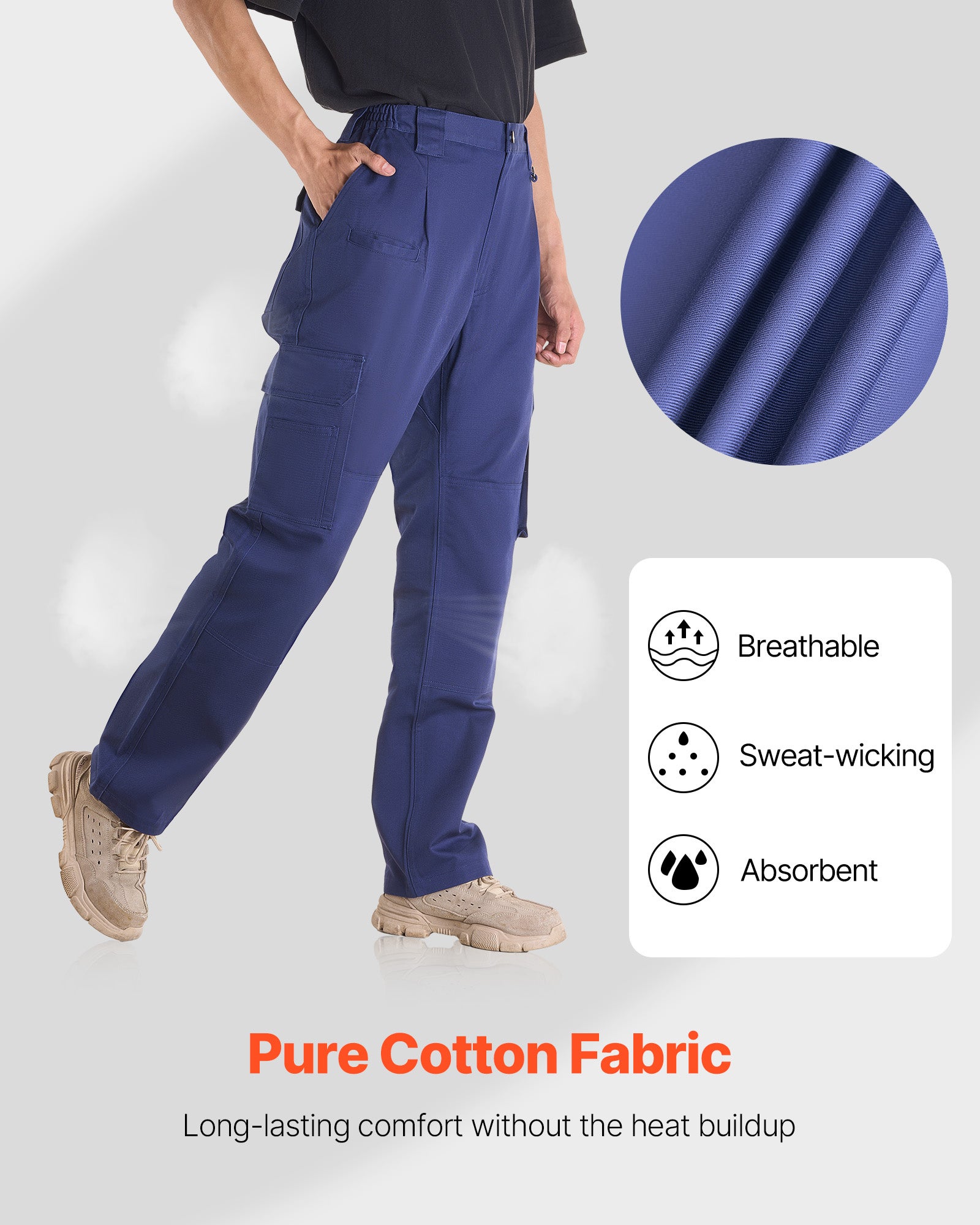 pantaloni devis blu - IMPURE - Pk by Paskal