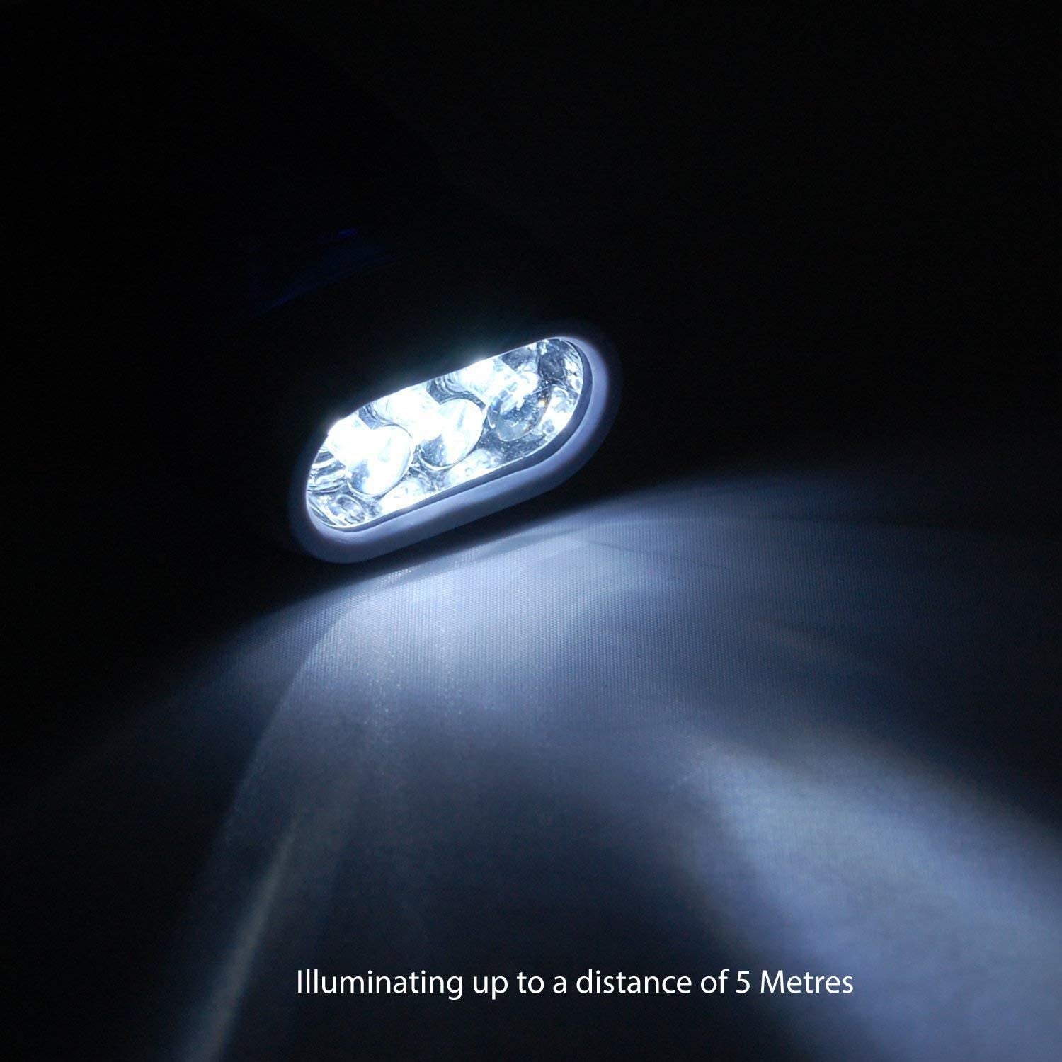 Lampe de poche dynamo à 3 LED - 5
