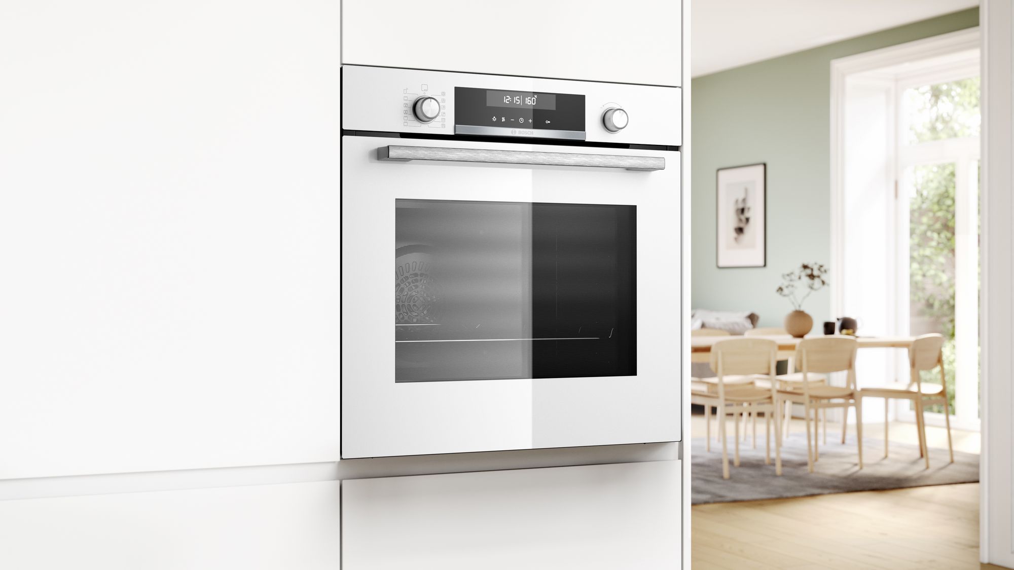 Serie 6 Forno integrável 60 x 60 cm Branco HBG578EW7 - 6