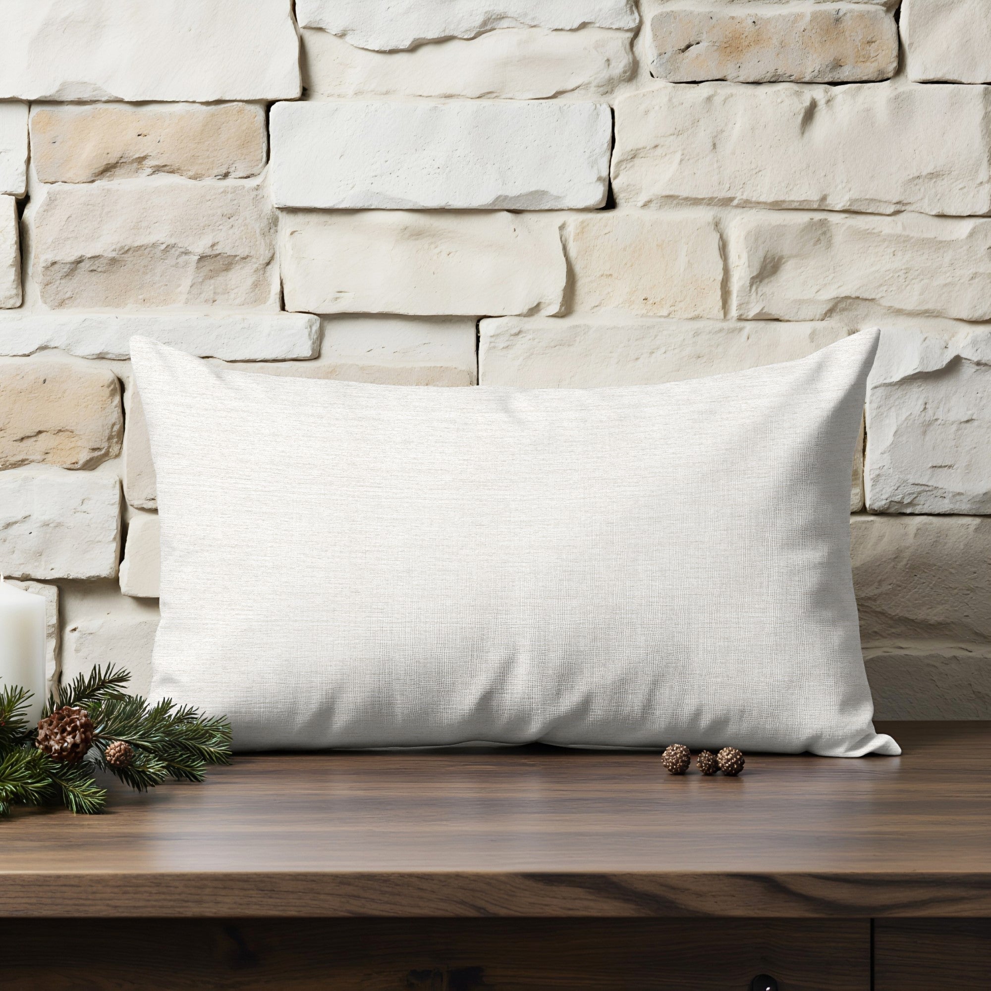 HOMESCAPES Federa Per Cuscino 45x45 Cm | 100% Cotone A Trecce | Giallo Senape | Morbida E Traspirante