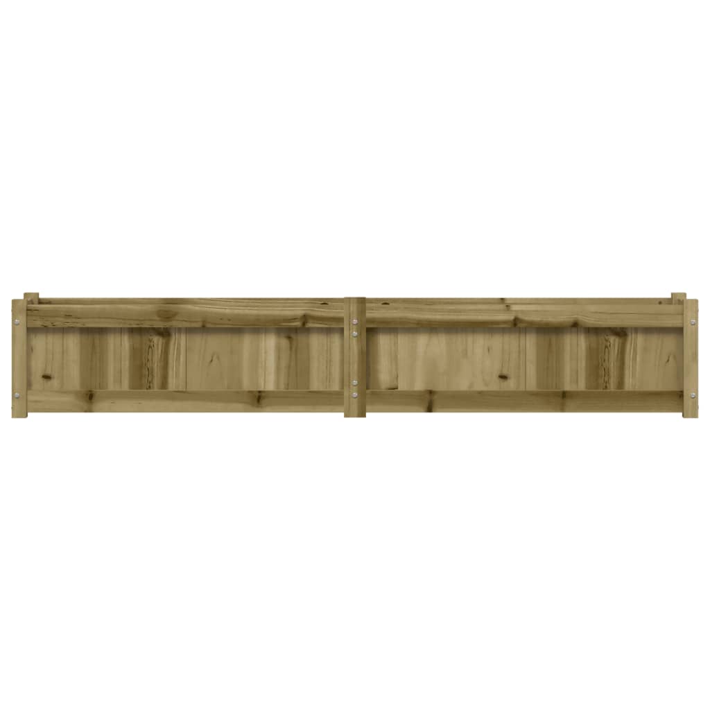 Jardinière | Bac à fleurs | Pot de fleurs 180x31x31 cm bois de pin imprégné122606 - 5