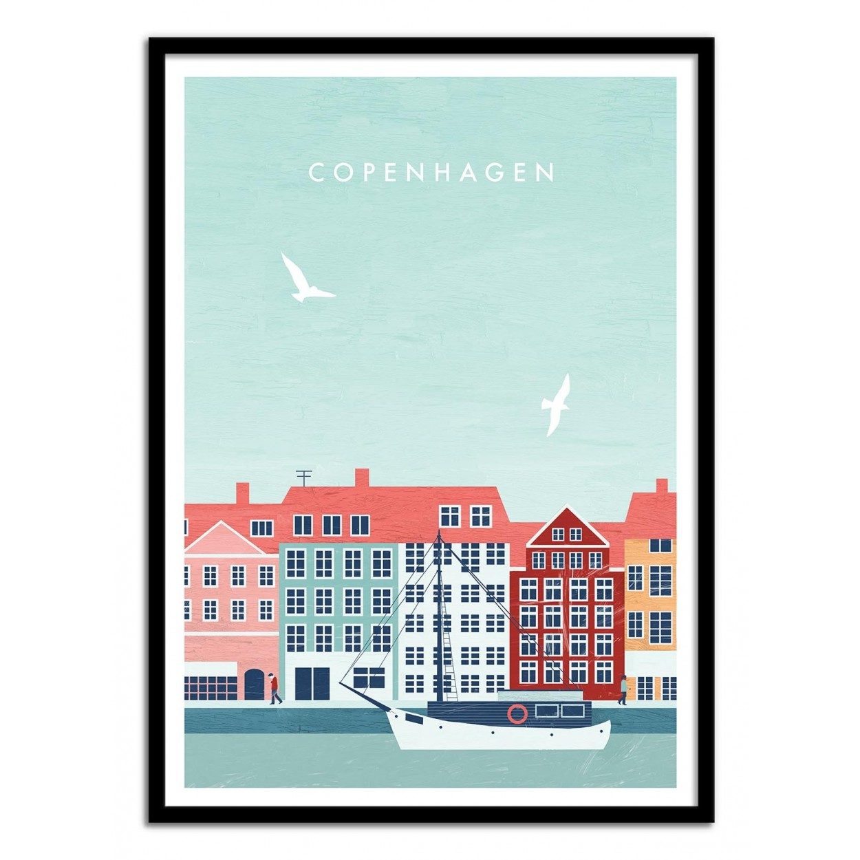 Art-Poster - Copenhagen - Katinka Reinke - 50 x 70 cm - 2