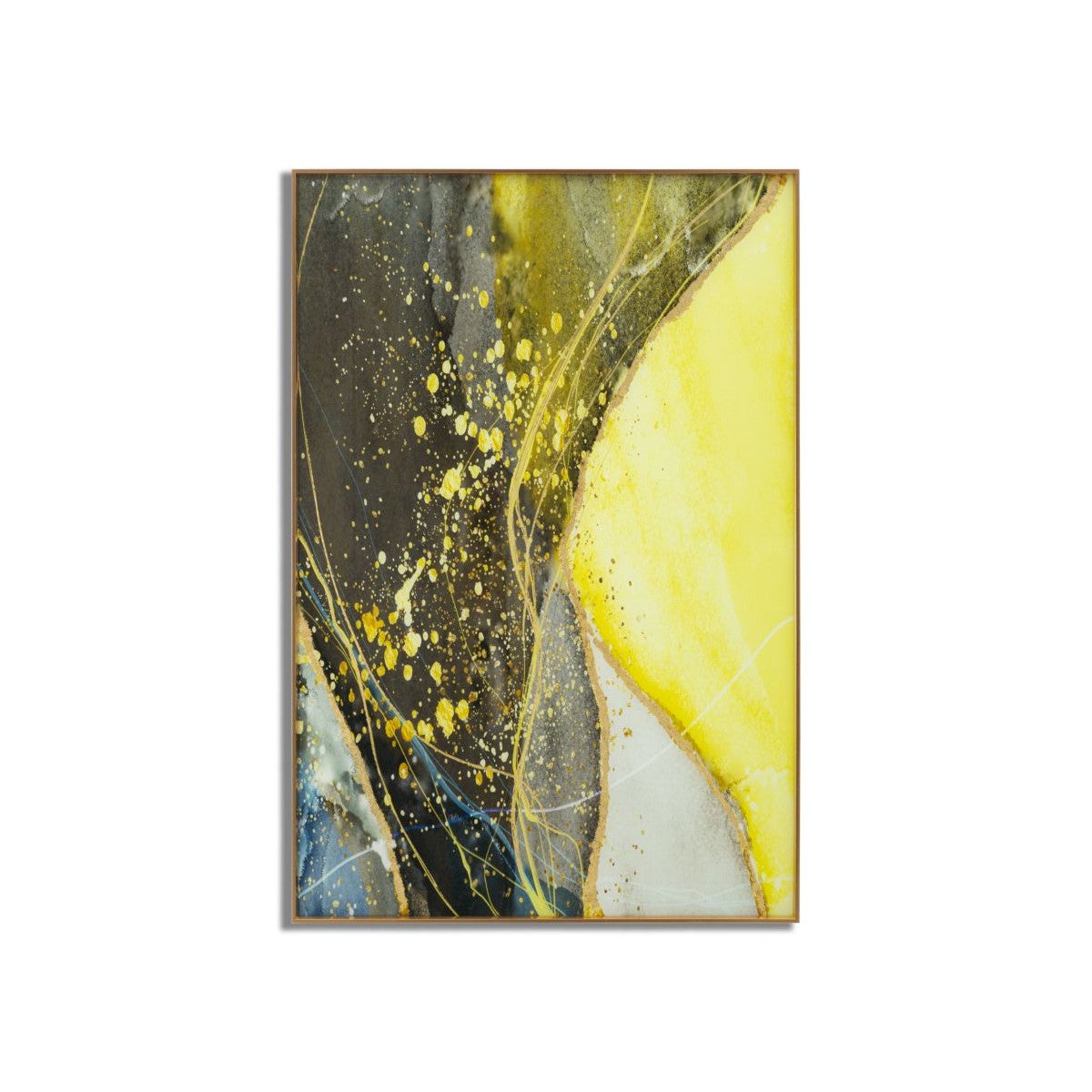 PAINEL DE VIDRO COM MOLDURA ENSOLARADO 80X3,5X120 CM