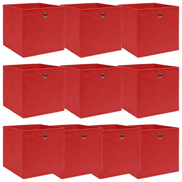Boite carton rangement rouge au meilleur prix | Leroy Merlin