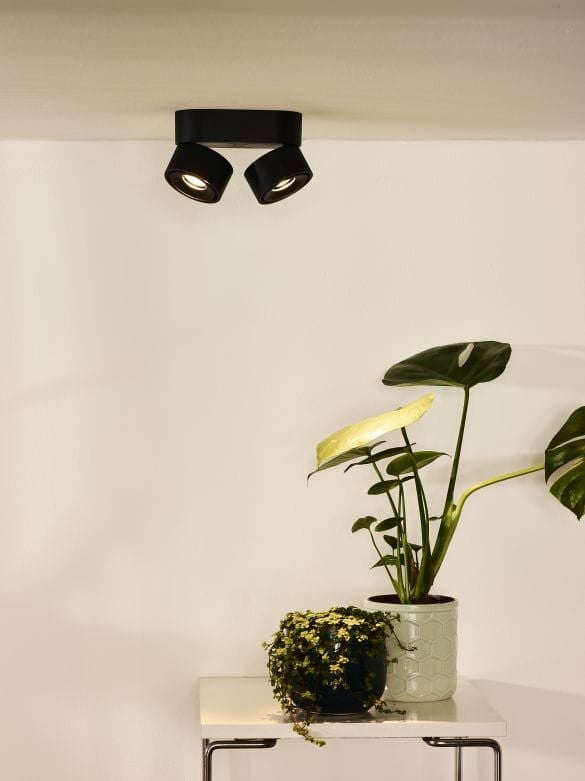 Spot plafond YUMIKO - Noir - LED intégré - Lucide - 4