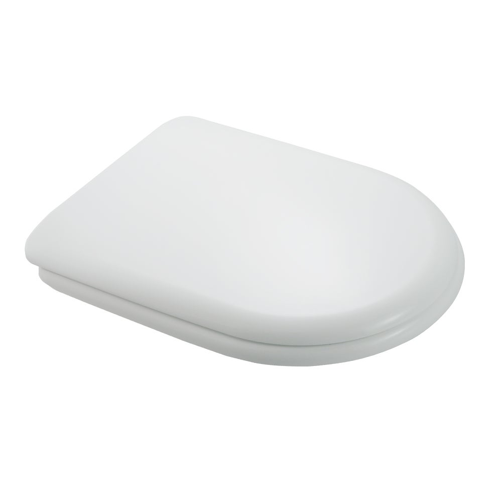 Copriwater Hydro Home Per FLO KERASAN: Plastica Termoindurente Bianca, Made In Italy, Chiusura Classica