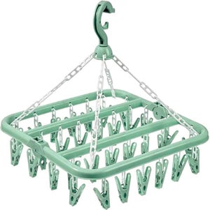2 Pezzi Stendibiancheria Pieghevole Appendiabiti in plastica Appendini in plastica Appendini pieghevoli Stendibiancheria Stendibiancheria in plastic | Leroy Merlin