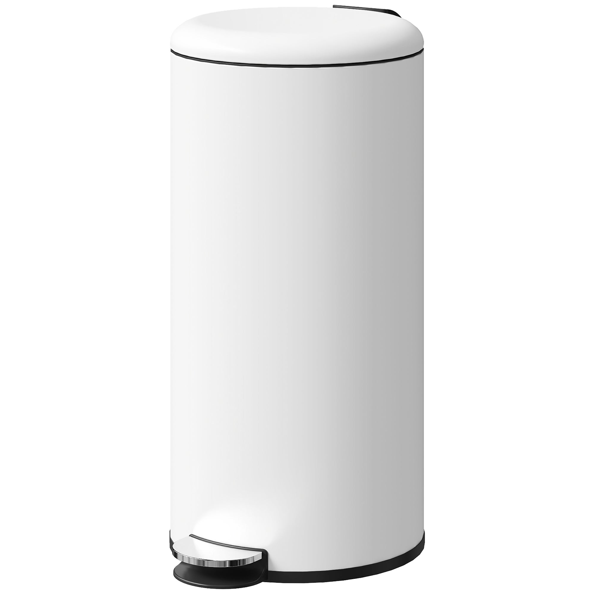 HOMCOM Pattumiera a Pedale da 30L con Secchio Rimovibile | Italy