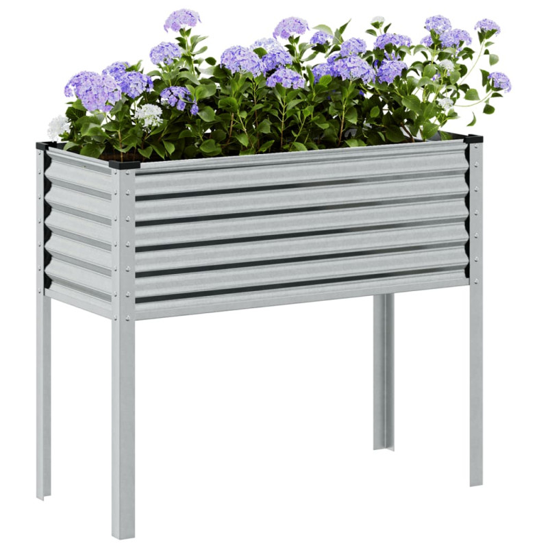 Donica ogrodowa 100x45x90 cm Stal ocynkowana vidaXL
