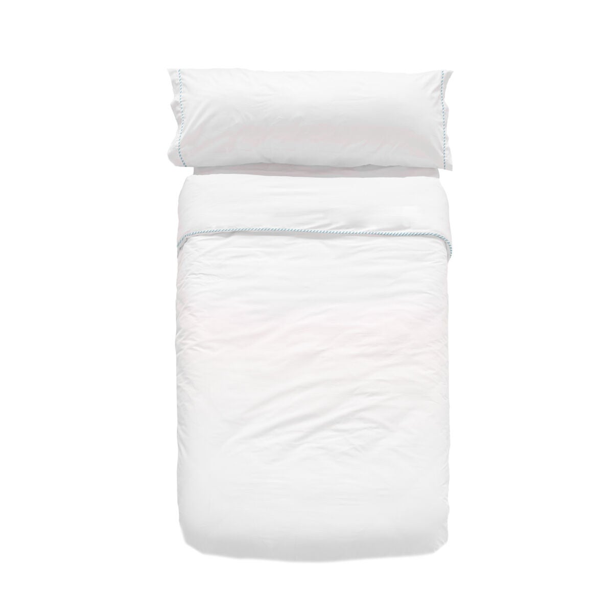 Juego de funda nórdica happyfriday basic kids azul cama de 80/90 2 piezas - marca: happyfriday - ean: 8445038216528