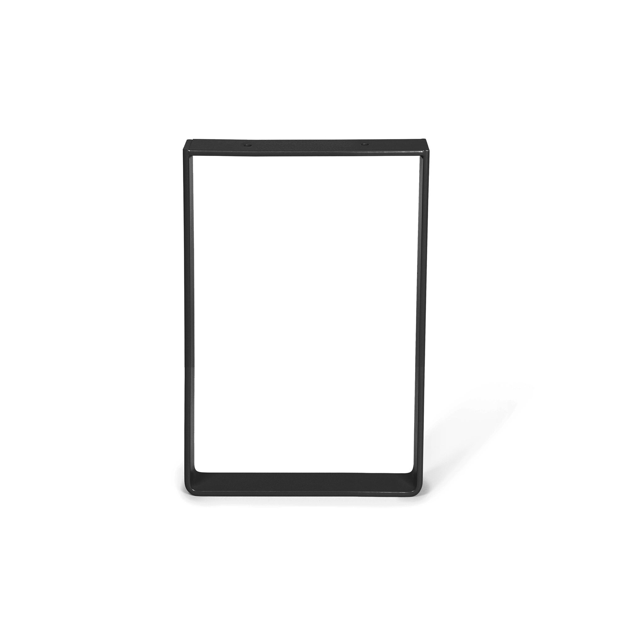 Pé para Móveis de Metal - Estilo Industrial - Instalação Parafuso - Altura 35 cm - 1 Unidade - Cor Preto Poro - 5