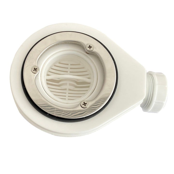 Bonde horizontale sans capot Ø90 DONA pour receveurs de douche - 2