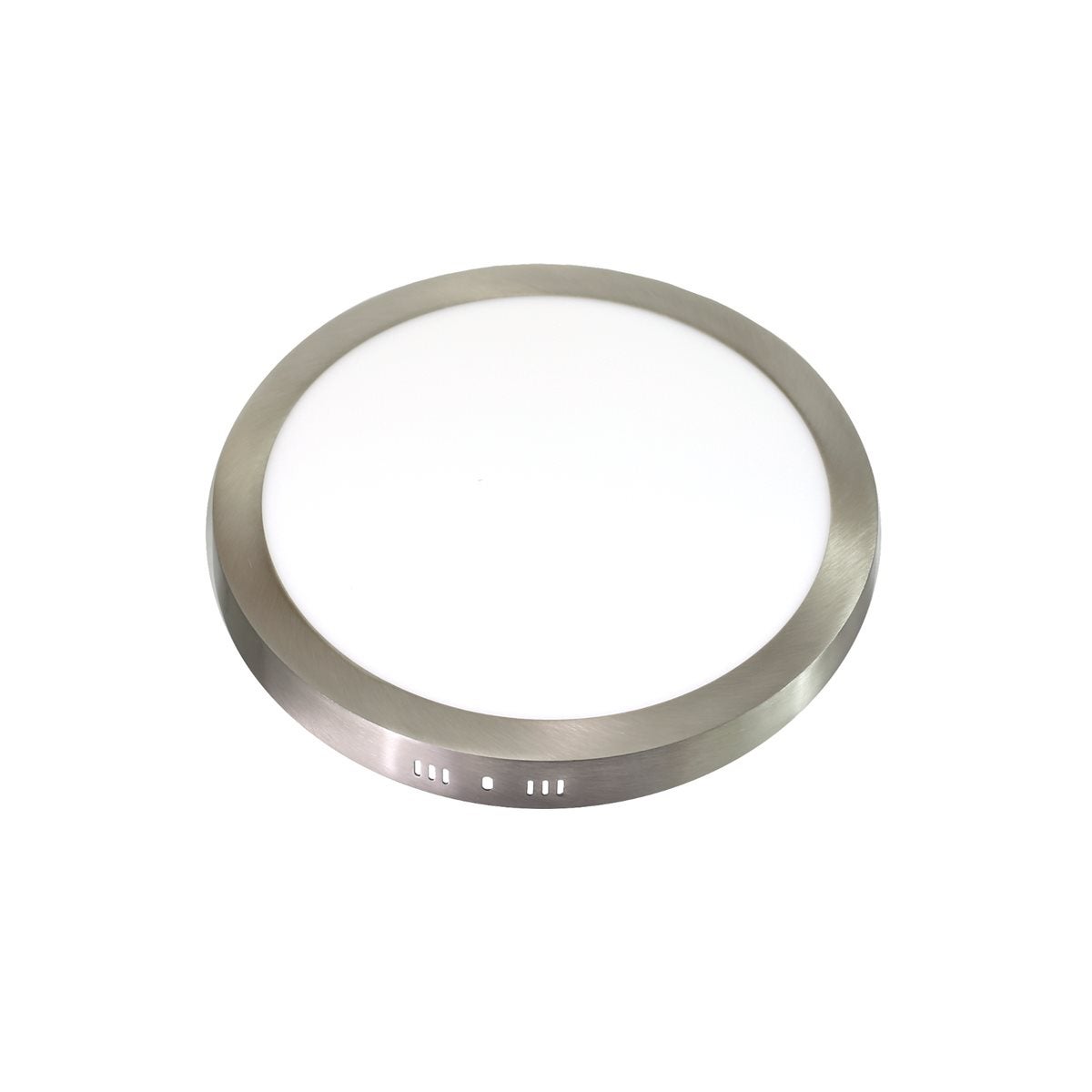 Downlight LED 24W Neutralne światło 4200K. Okrągła powierzchnia, stalowe wykończenie