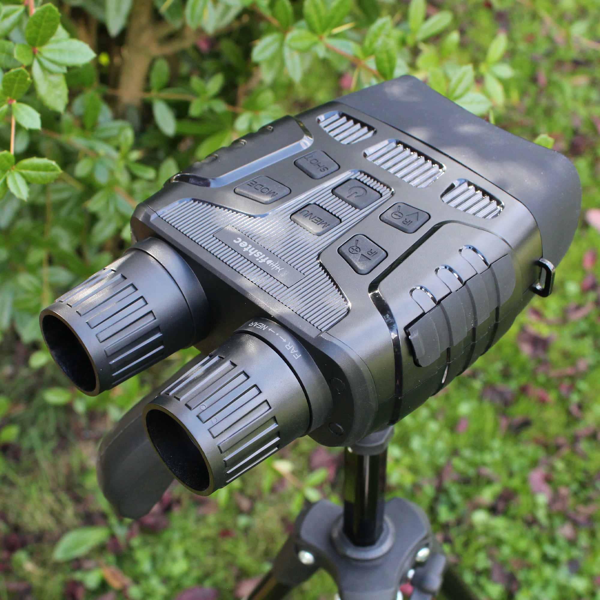 Jumelles de vision nocturne infrarouge FISHTEC, portée 300 m, photo et vidéo, zoom numérique 7X 4X IR, mallette de transport incluse - 9
