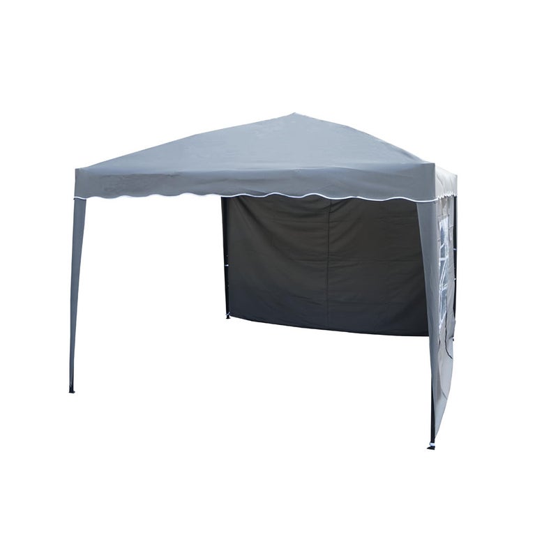 Easy Pawilon ogrodowy czarny szary.