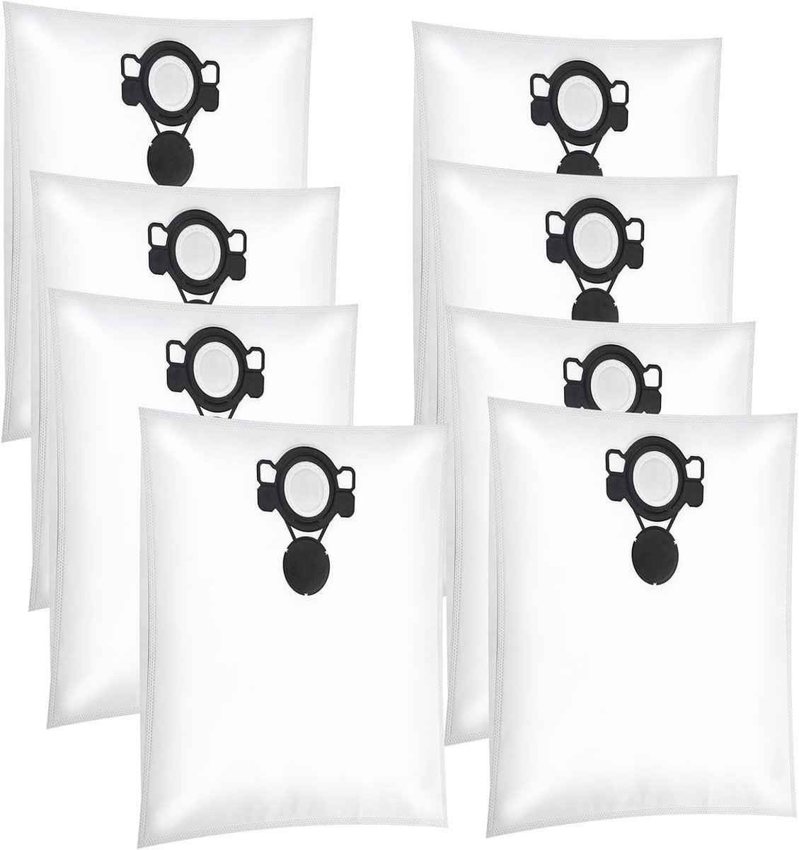 8 saci de aspirator, compatibili cu Nilfisk ATTIX 33/44, VL200, Aero 20/21, Aero 25/26/31 și Makita VC2010L, VC2511L, VC2512L, VC3011L