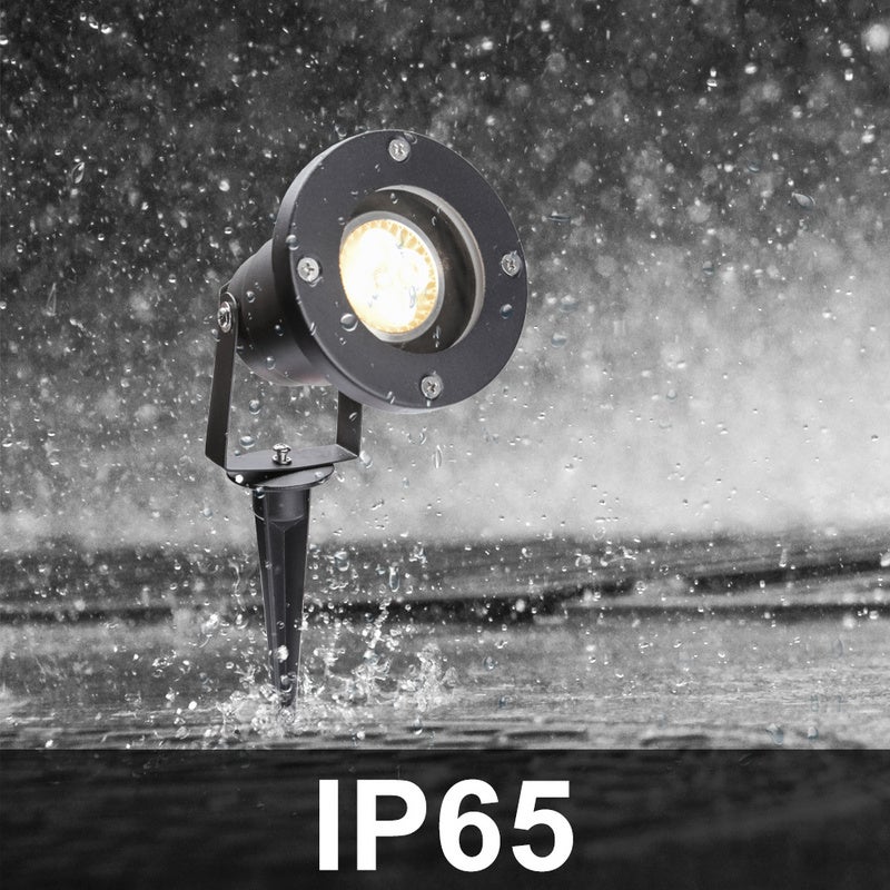 8x Spots Led Lampe Extérieur Avec Piquet, 6W Éclairage Extérieur Led À Piquer Lampe De Jardin Étanche IP65 Blanc Chaud - 3