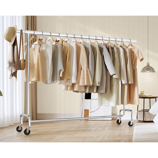 Burros Percheros De Ropa Resistente Aqkgtj Burro Ropa Extensible