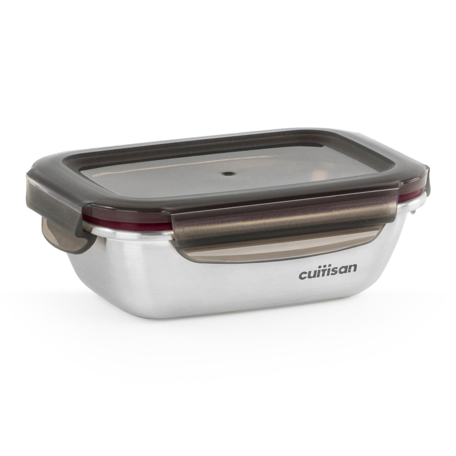 Cuitisan Flora, Recipiente Rectangular De 0.3L En Acero Inoxidable Apto Microondas Acero Inoxidable, Leroy Merlin