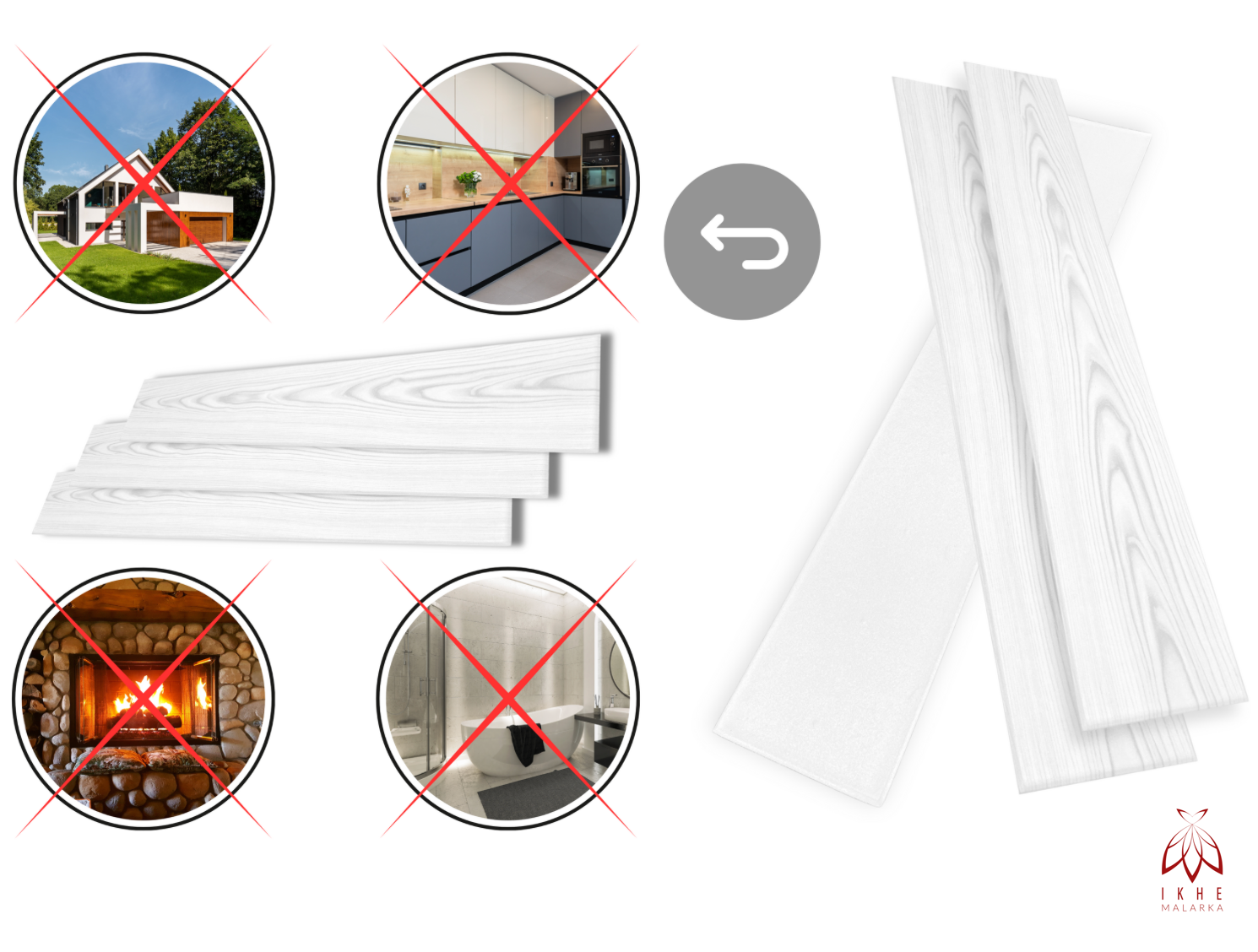 6 m² / 36 pièces dalles de plafond panneaux de plafond lambris en bois aspect imitation POLYSTYRÈNE MATÉRIAU Noyer 2 mm d'épaisseur P02 - 4