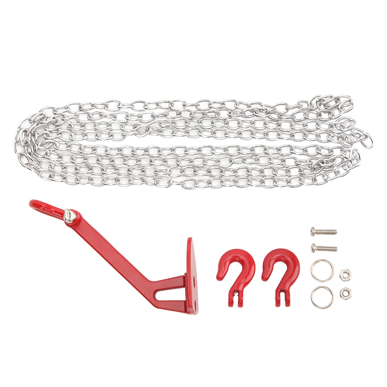 Crochets De Remorquage Pour Remorque RC Chaîne Accessoires De Voiture Rc Voiture Escalade Rouge 95090135