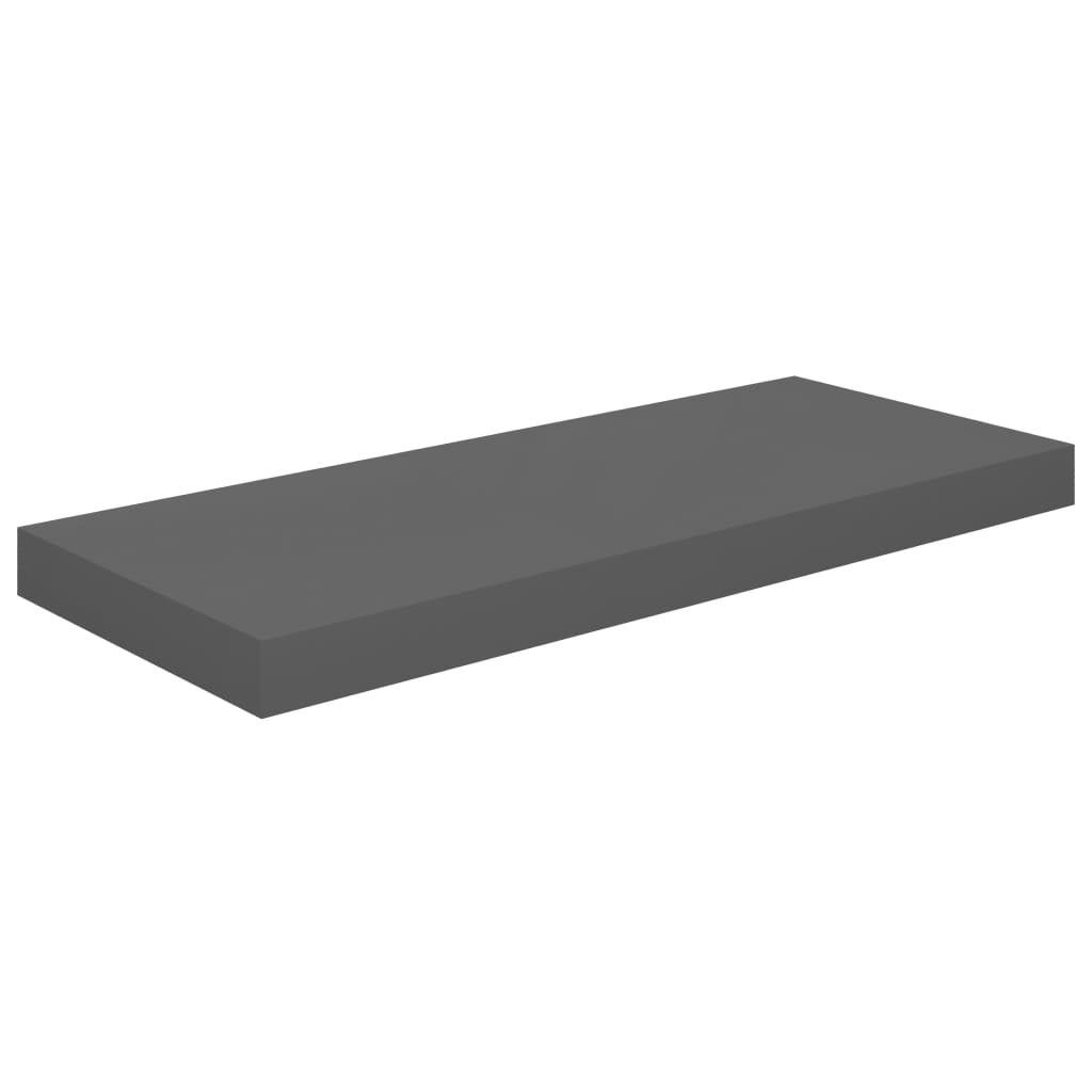 Lot De 3 équerres Grises Pour étagère – Style Londonien – 75 X 100 Mm – Acier