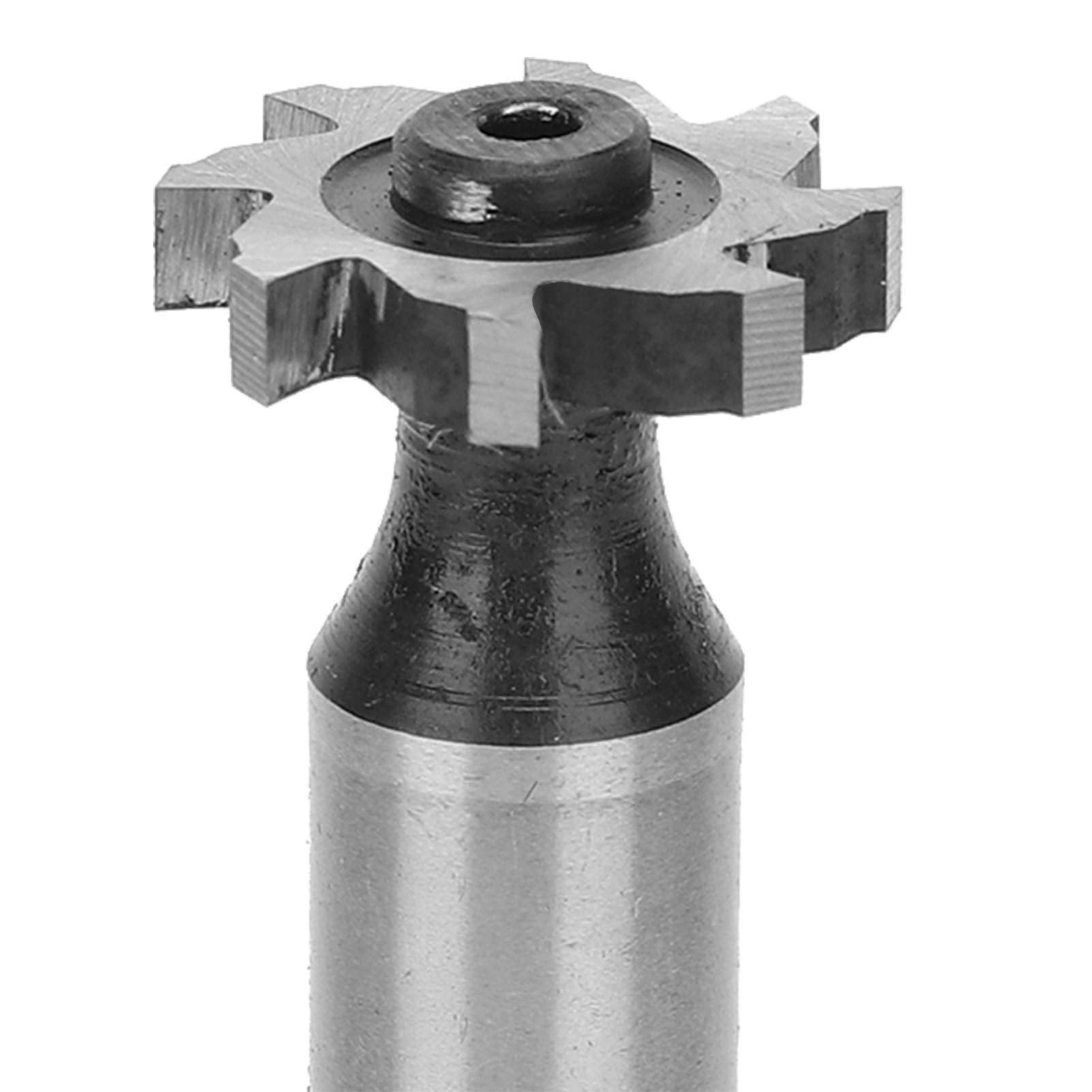 Fraise Demi-Ronde Pour Rainure De Clavette 5x16x10mm - Fraise HSS Tige Droite Pour Rainure En T Et Usinage CNC